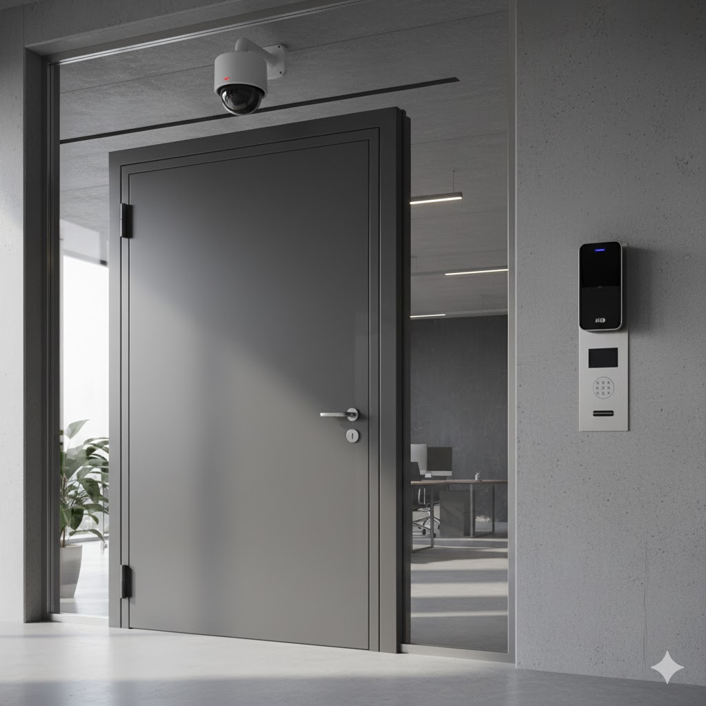 PTZ security camera installation by Abydos Technologies in Mississauga